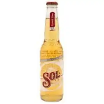 Cerveja sol premium pilsen long neck 330 ml