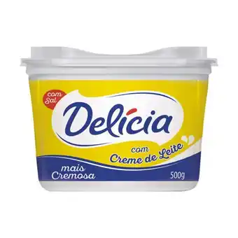 Margarina delícia com sal 500g