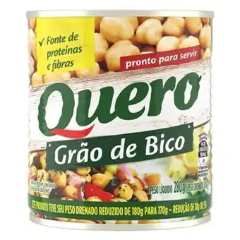 Almeida Mercados Grão de bico quero lata 170g oferta
