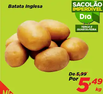 Dia Batata Inglesa oferta