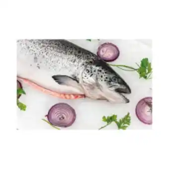 Supermercados Mundial Peixe salmão fresco inteiro kg oferta