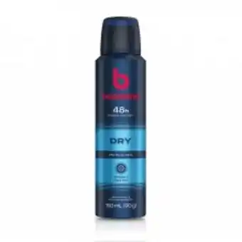 Desodorante bozzano aero 150ml dry
