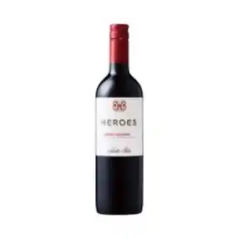 Supermercados Pague Menos Vinho chileno tinto heroes cabernet sauvignon 750ml oferta