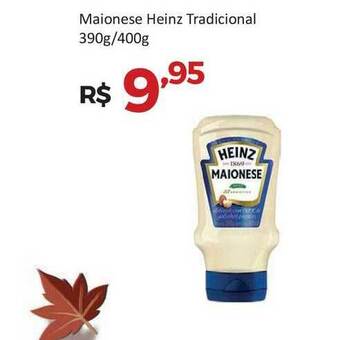 Maionese Heinz Tradicional 390g/400g