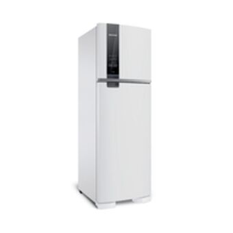 Novo Mundo Geladeira / refrigerador brastemp, duplex, frost free, com freeze control, 400l, branco - brm54hb oferta