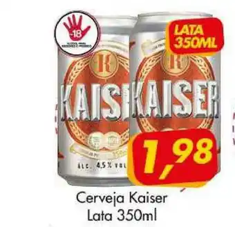Cerveja Kaiser Lata 350ml