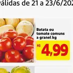 Batata ou tomate