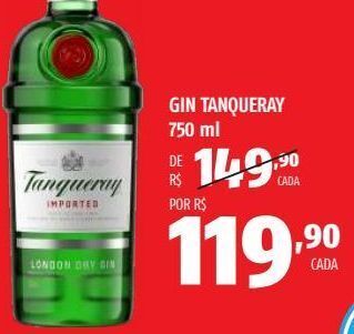 Gin tanqueray 750ml