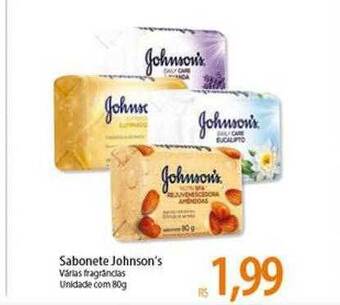 Atacadão Sabonete Johnson's oferta