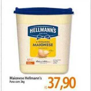 Atacadão Maionese Hellmann's oferta