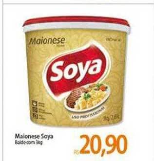 Atacadão Maionese Soya oferta