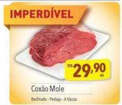 Supermercados Condor Coxão Mole oferta