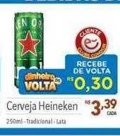 Supermercados Condor Cerveja Heineken oferta