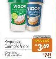 Supermercados Condor Requeijão Cremoso Vigor oferta