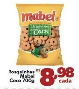 Rosquinhas Mabel Coco 700g