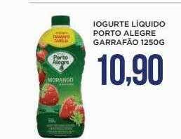 Apoio Mineiro Iogurte Líquido Porto Alegre Garrafão oferta