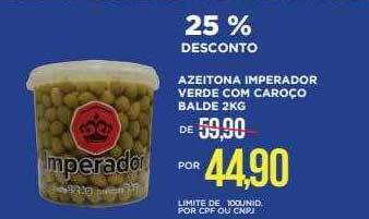 Apoio Mineiro Azeitona Imperador Verde Com Caroço Balde oferta
