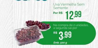 Oba Hortifruti Uva Vermelha Sem Semente oferta