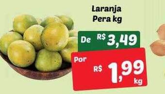Semar Supermercado Laranja Pera Kg oferta