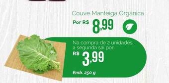 Oba Hortifruti Couve Manteiga Orgânica oferta