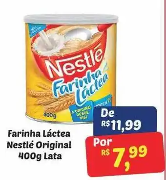 Semar Supermercado Farinha Láctea Nestlé Original Lata oferta