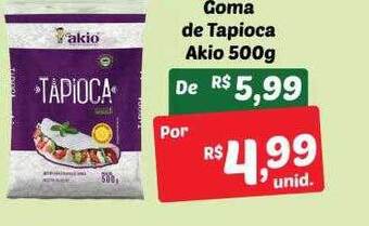 Goma De Tapioca Akio