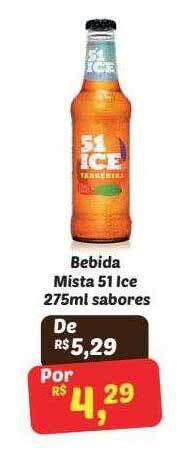 Semar Supermercado Bebida Mista 51 Ice Sabores oferta