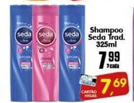 Higa's Supermercado Shampoo Seda Trad. 325ml oferta