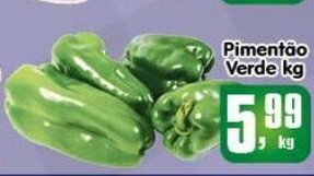 Higa's Supermercado Pimentao Verde 1kg oferta