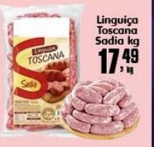 Higa's Supermercado Linguica Toscana Sadia 1kg oferta