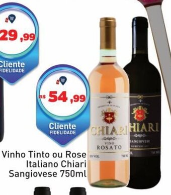 Tonin Superatacado Vinho tinto ou rose italiano chiari sangiovese 750ml oferta