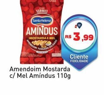 Tonin Superatacado Amendoim mostarda c/ mel amíndus 110g oferta