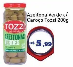 Tonin Superatacado Azeitona verde c/ caroço tozzi 200g oferta