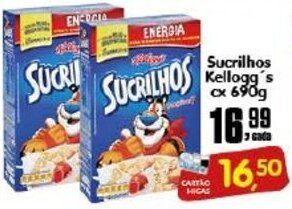 Higa's Supermercado Sucrilhos Kellogg's cx 690g oferta