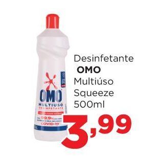 Supermercados Mundial Desinfetante OMO oferta