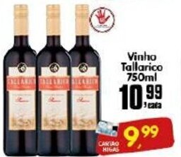 Higa's Supermercado Vinho Tallarico 750ml oferta