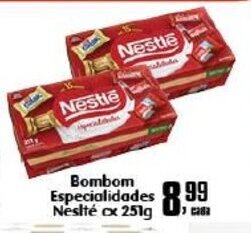 Higa's Supermercado Bombom Especialidades Nestle 251g oferta