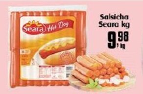 Higa's Supermercado Salsicha Seara 1kg oferta