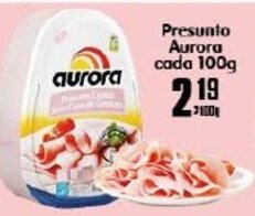 Higa's Supermercado Presunto Aurora Cada 100g oferta