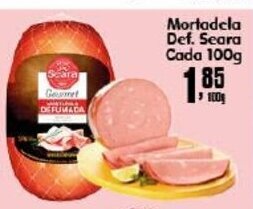 Higa's Supermercado Mortadela Def. Seara Cada 100g oferta