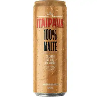 Supermercados Joanin Cerveja 100% malte itaipava 269ml oferta