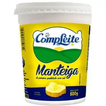 Big Box Manteiga com sal compleite 500g oferta