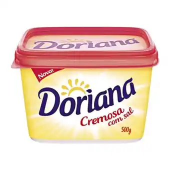 Supermercados Rena Margarina doriana cremosa com sal 500g oferta