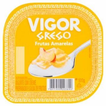 Iog vigor grego frts amarelas 90g