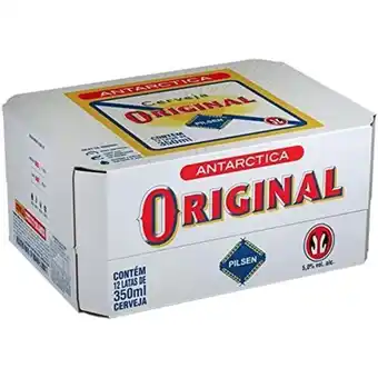 Supermercado Bergamini Cerveja antarctica original 12un. oferta