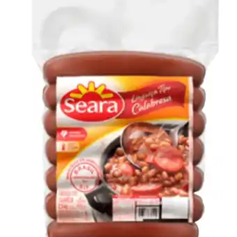 Extrabom Supermercados Linguica calabresa seara oferta