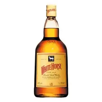 Violeta Supermercados Whisky white horse 1 litro oferta