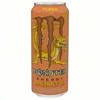 Tome Leve Energetico monster dragon ice tea pessego lt 473ml oferta