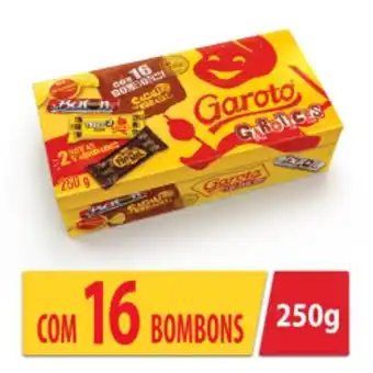 Rede Compras Caixa de bombom garoto sortidos 250g oferta