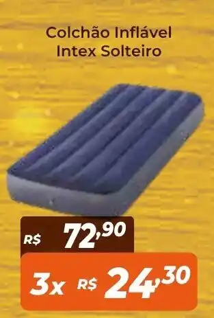 Colchao Inflavel Intex Soleitro